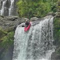 Saut de chute en Kayak sur la Rivière Langevin, 97480 Saint-Joseph